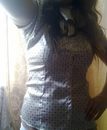 Атласная блузка кофточка рубашка Москва