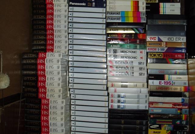 Видеокассеты VHS в количестве около 300 штук Москва