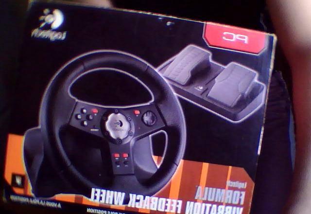 Руль с педалями Logitech formula vibration tech Саратов