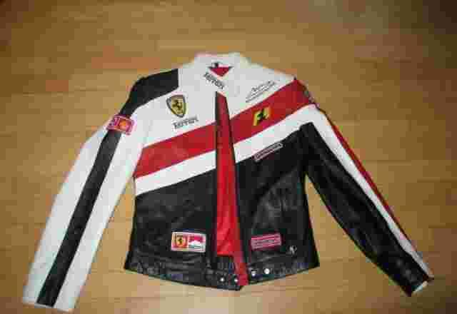 Шикарная кожаная куртка Ferrari Санкт-Петербург