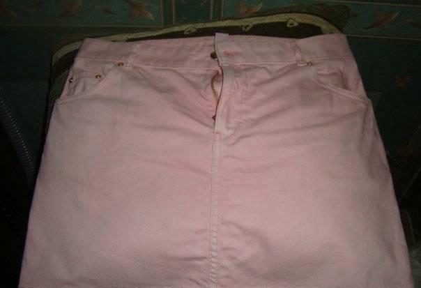Светло-розовая,джинсвоая юбочка Москва