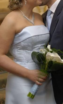 Голубое вечернее/свадебное платье на 46-48 размер Санкт-Петербург