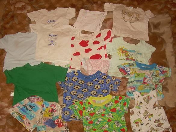 Футболки, майки, шорты, трусы на 1,5-3,5года Москва