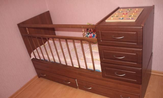 Кроватка трансформер Москва