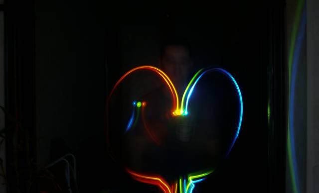 4 светодиодных  пучков света Москва