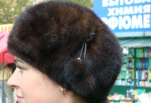 новая женская  норковая шапка  Санкт-Петербург