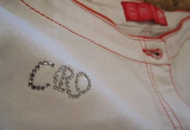 Брюки белые с красной отстрочкой Москва