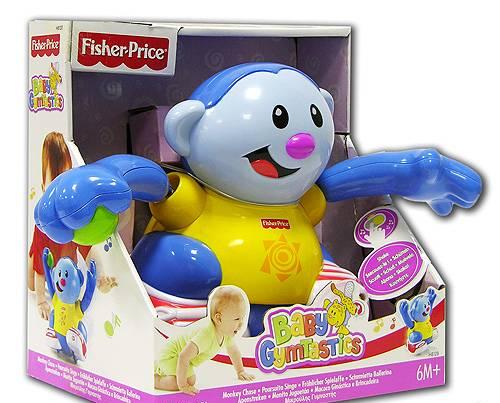 Обезьянка "Догони меня" Fisher Price, США Москва