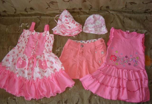 Пакет одежды на девочку р.92-98 Москва