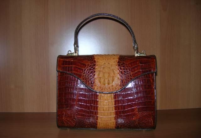 Женская сумка из кожи крокодила Москва
