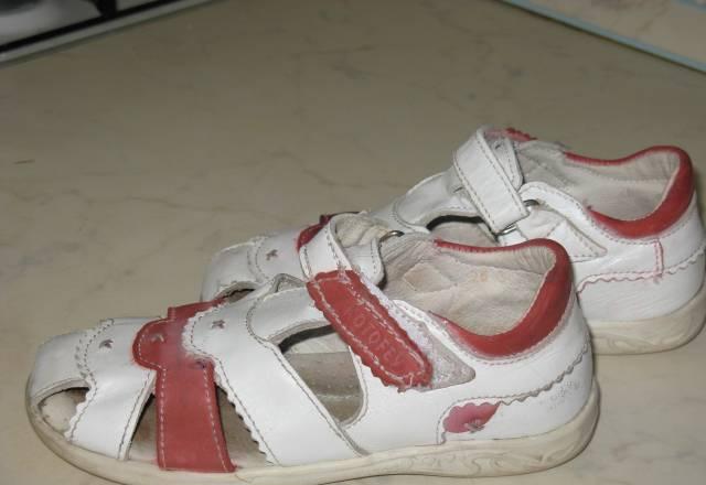 Кожаные босоножки Самара