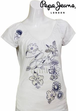 Футболка женская белая, Pepe Jeans Москва