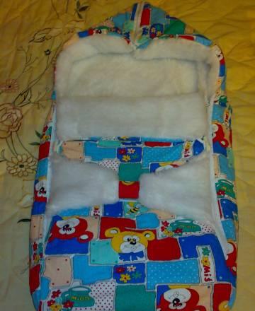 Конверт хлопок меховой польша Электросталь