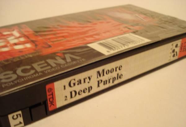 Видеокассета - Музыка Gary Moore Deep Purple Москва