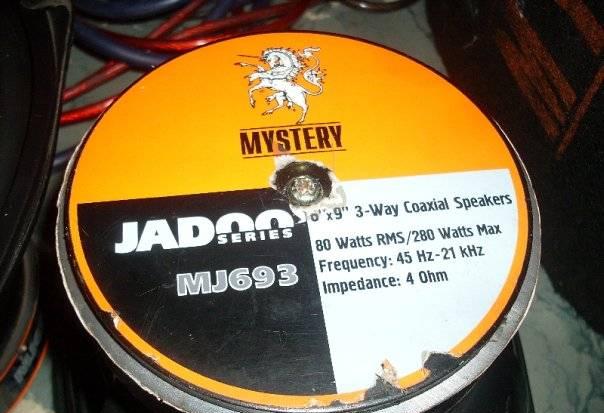 2 колонки Mystery Jadoo мах.280W Санкт-Петербург