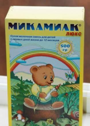 Молочная смесь Микамилк Люкс 500г Москва