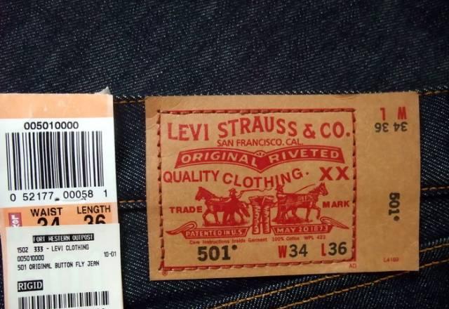 Levi Strauss 501 Original Jeans Shrink To Fit Санкт-Петербург