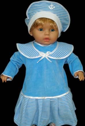 Костюмчик велюровый морячка Екатеринбург