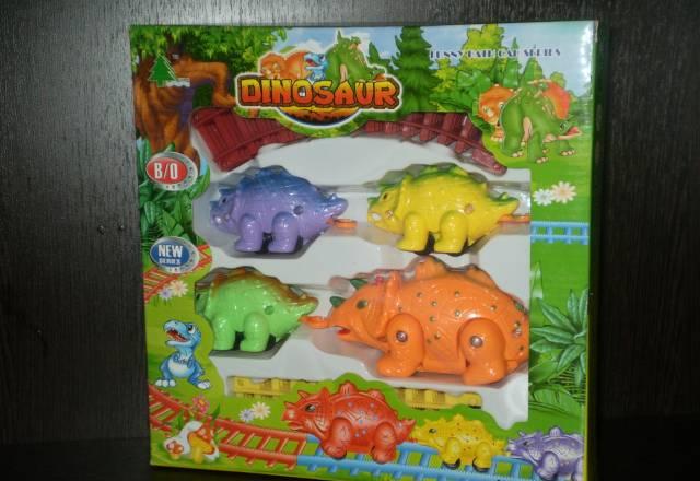 Детская железная дорога  динозаврики новая Москва