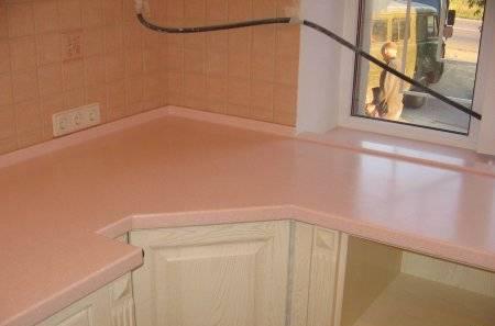 Столешницы из акрилового камня.Кориан Москва