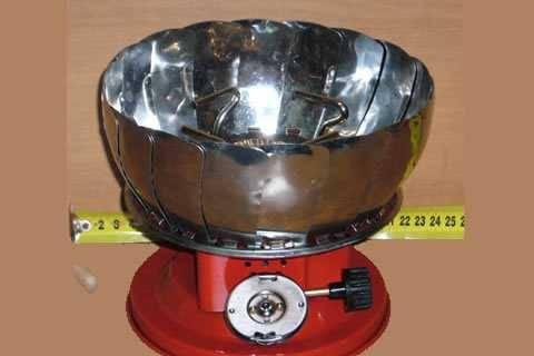 Плитка газовая лепестковая для рыбаков Казань