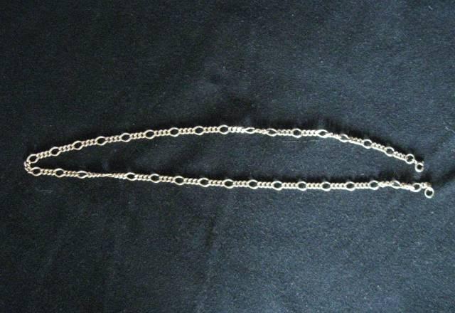 Цепь серебро 50 см Москва