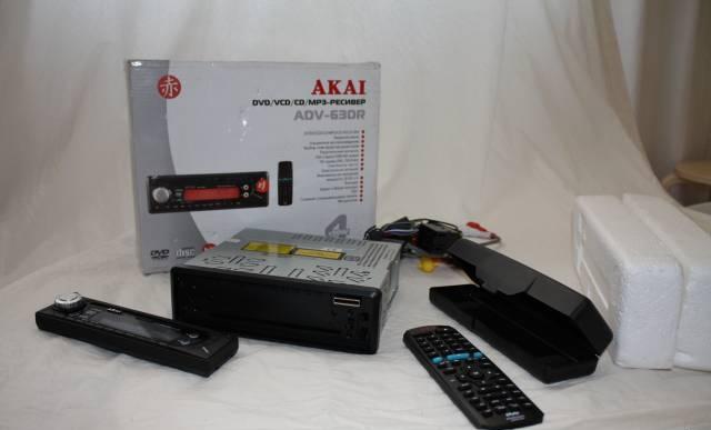 Авто магнитола DVD TV-тюнером akai Санкт-Петербург