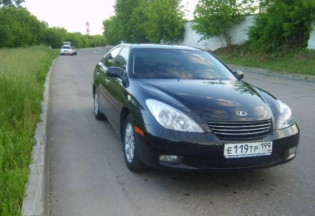 Аренда авто Lexus ES 300 с водителем Москва