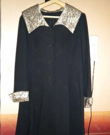 Платье с парчовым воротником Москва