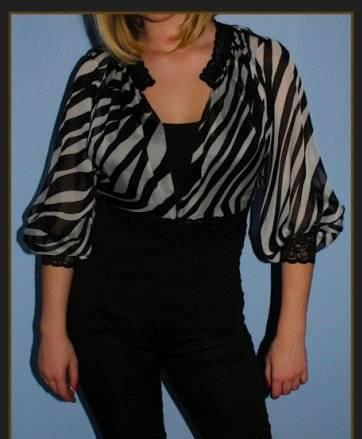 Дизайнерское зебровое болеро шелк 3000 Москва
