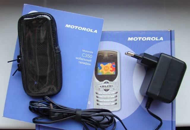 Зарядка и чехол для Motorola C350 Санкт-Петербург