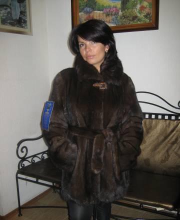 Шуба норка новая р.44-46 Москва