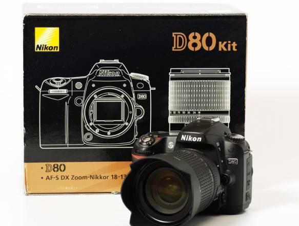 Nikon D80kit 18-135mm на гарантии Москва