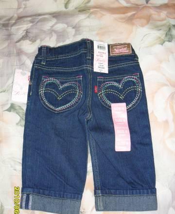 Капри на девочку 6 лет, 750 руб., Levis Санкт-Петербург