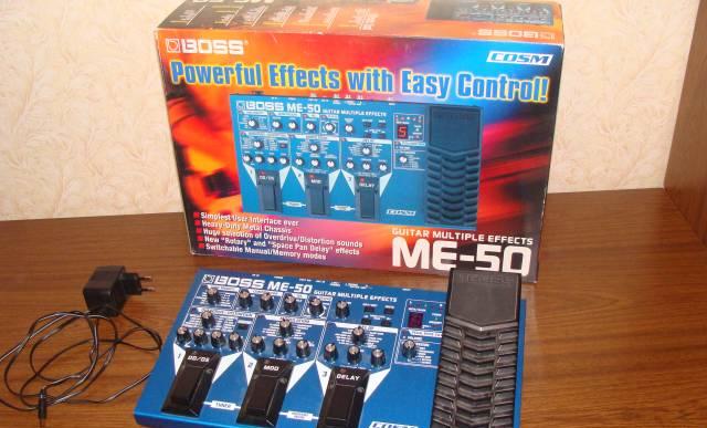 Гитарный процессор boss ME 50 Москва
