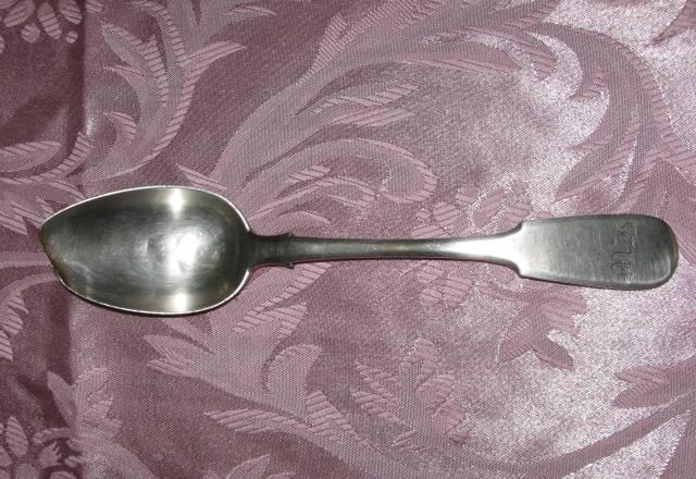 Серебренная ложка 19 века Москва