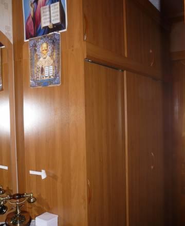 Шкаф-купе с антресолью и полками д/белья Москва