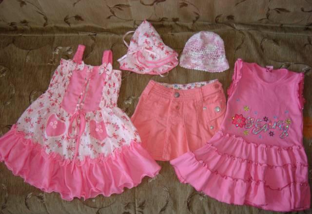 Пакет одежды  на девочку р.92-98 Москва