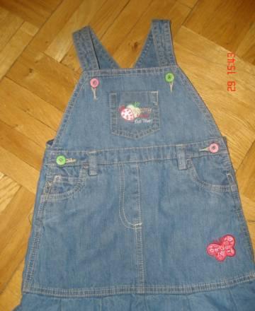 Джинсовый сарафан Mothercare. Новый Москва