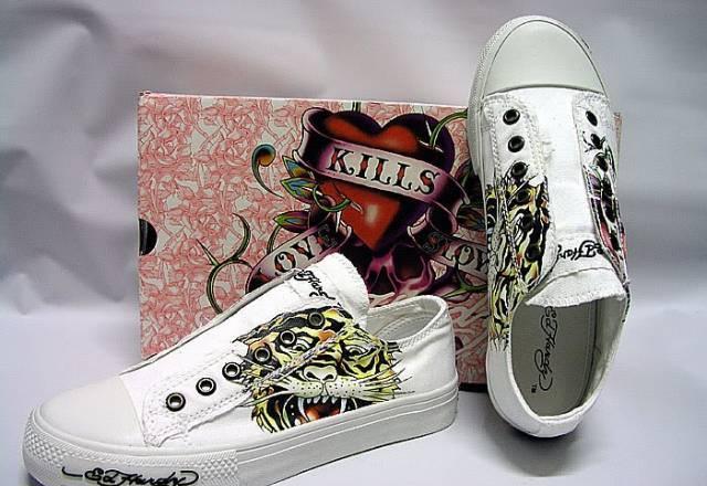 Кеды ED hardy белые Москва