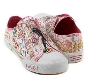 Кеды ED hardy  by christian audigier со стразами Москва