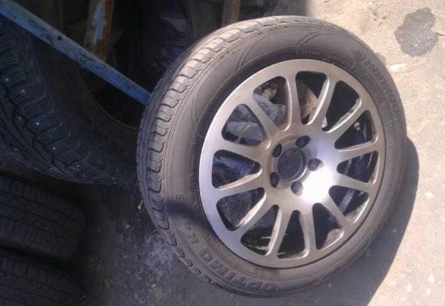 Всмпо Вега 5х100 ЕТ38 с резиной 185/55R15 Москва