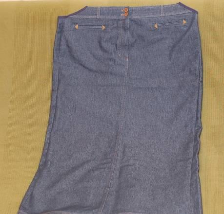 Юбка  оригинальный крой,  размер 52 Москва