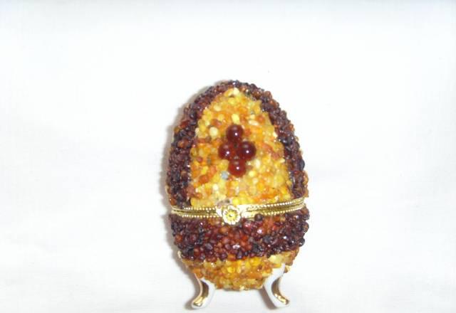 Шкатулка с янтарём Санкт-Петербург