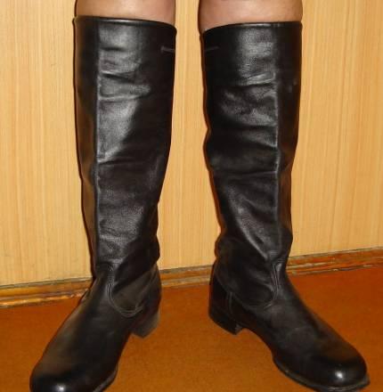 Хромовые офицерские сапоги - новые Санкт-Петербург