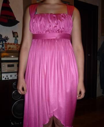 Вечерние розовое платье Москва