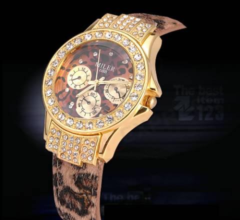 Стильные женские часы фирмы Miller с кристаллами Москва
