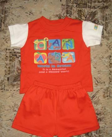 Футболка и шортики на 1 годик Санкт-Петербург