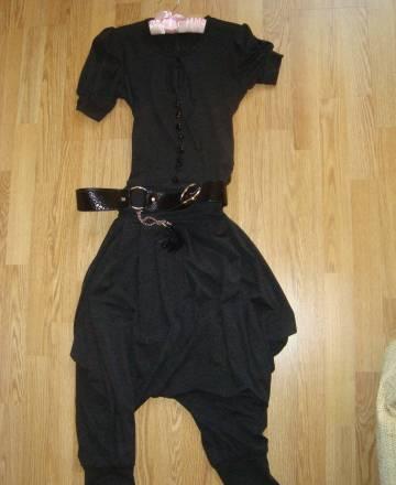 Комбинезон с широкими висячими бриджаминовый Москва