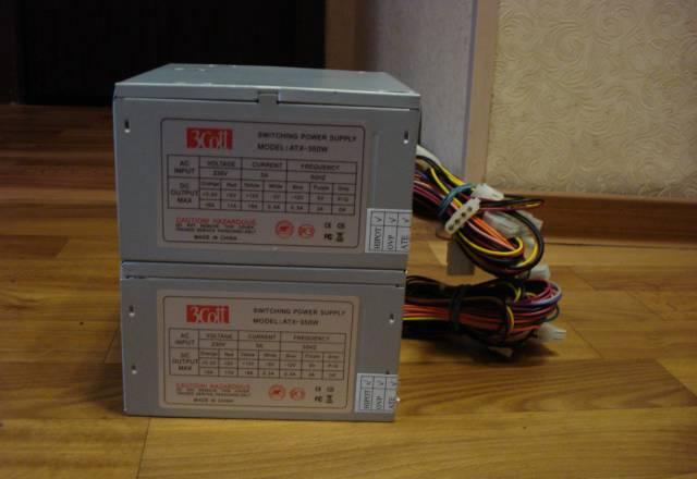 2 новых блока питания 350W Москва